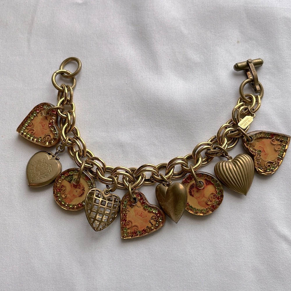 John Wind Maximal Art Charm Bracelet; Excellent Used Condition